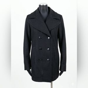 Marc New York Black Pea Coat